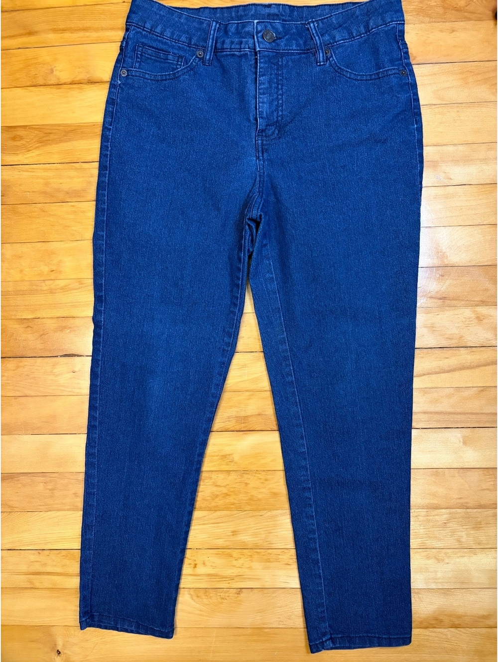 Basic Editions Size 8 Dark Wash Jeans